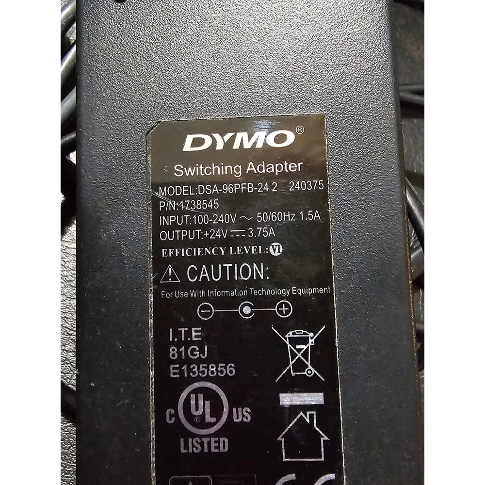 Dymo LabelWriter 4XL Thermal Shipping Label Printer & 8 Rolls Of Labels 1738542